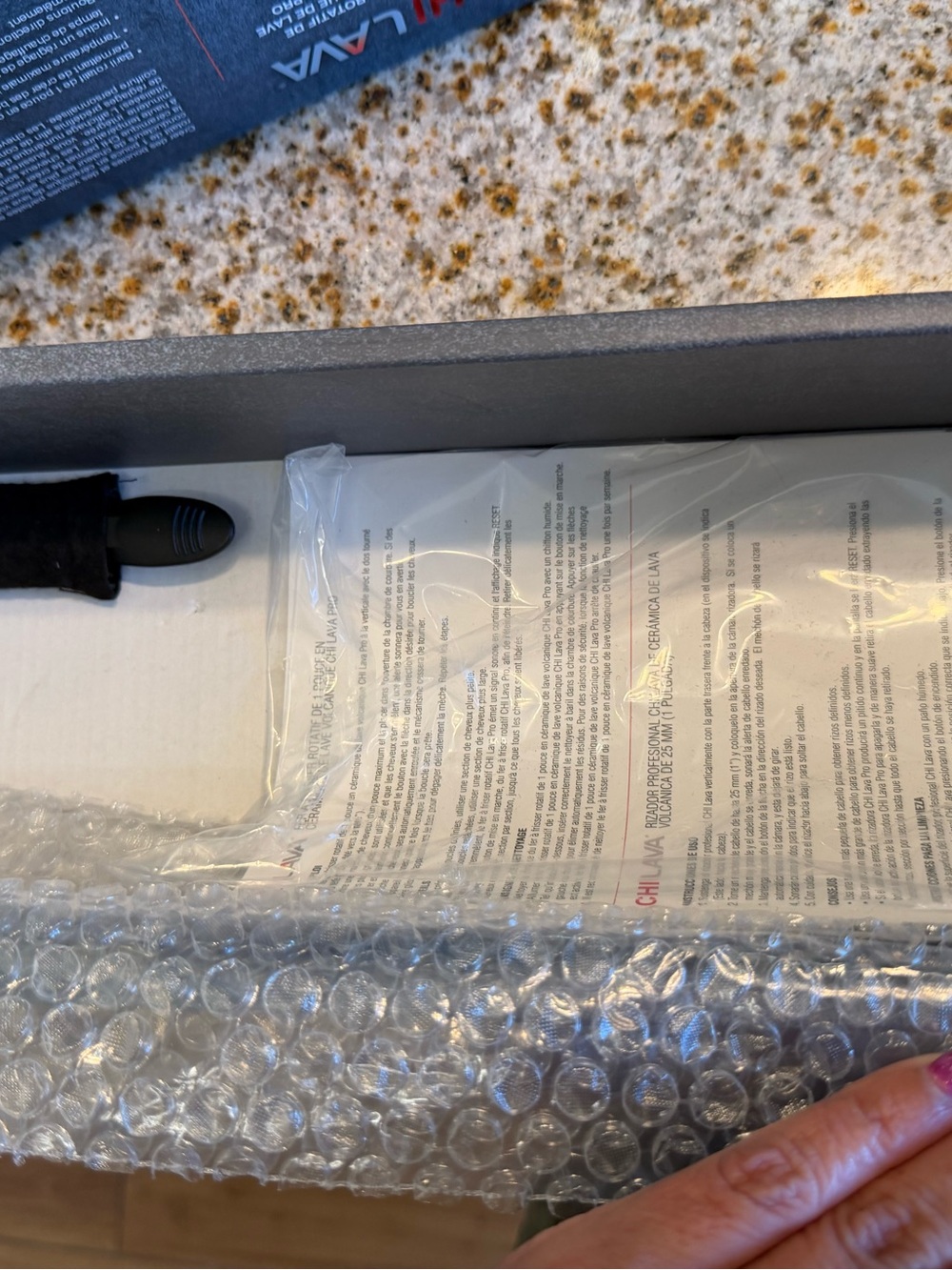 CHI Lava 1" Ceramic Pro Styling Iron - Red/Black - Picture 11 of 11